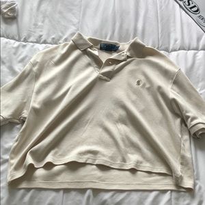 Vintage polo collard shirt